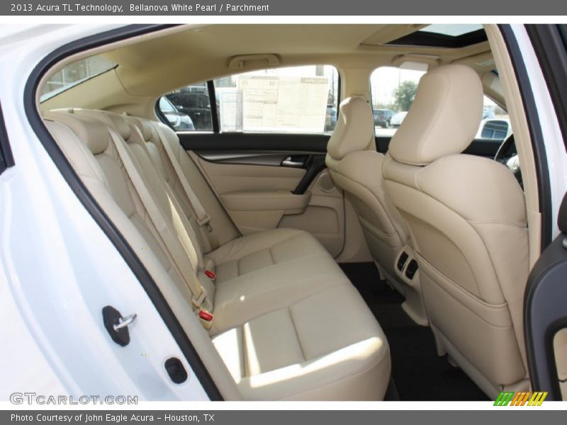 Bellanova White Pearl / Parchment 2013 Acura TL Technology