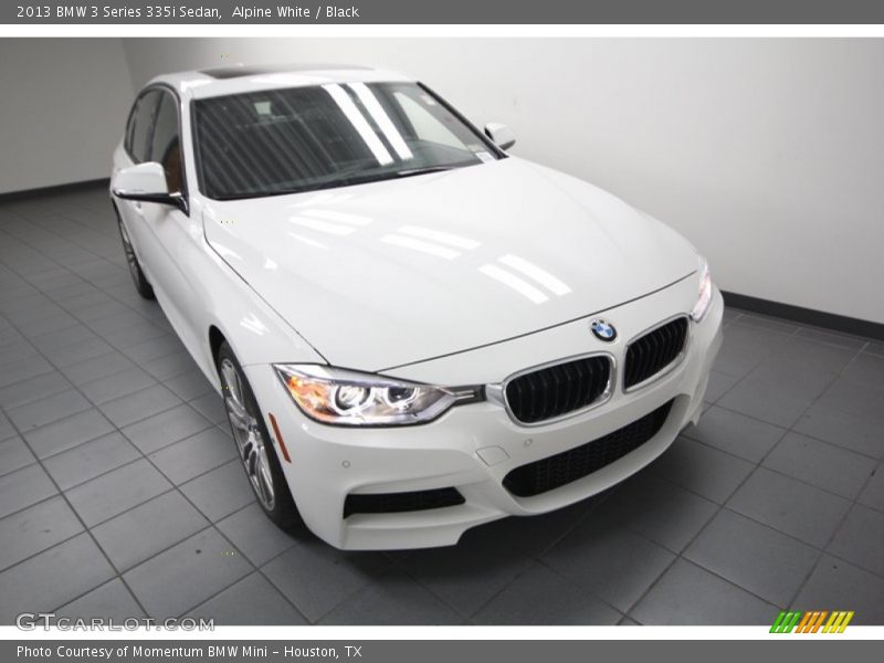 Alpine White / Black 2013 BMW 3 Series 335i Sedan