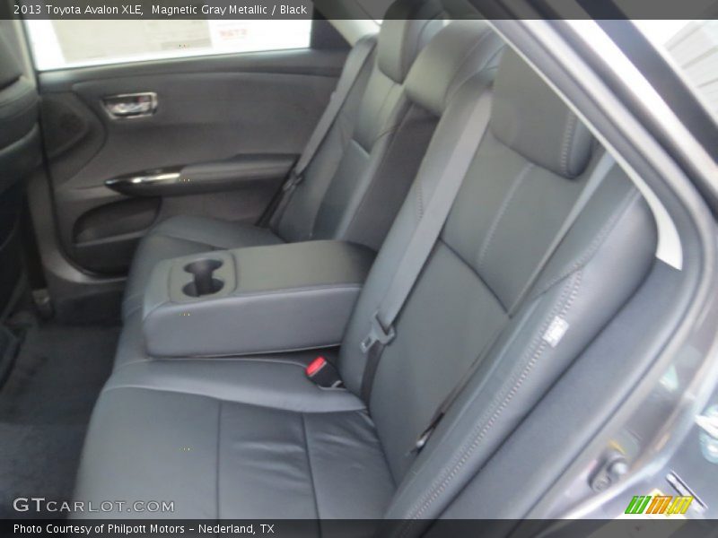 Rear Seat of 2013 Avalon XLE