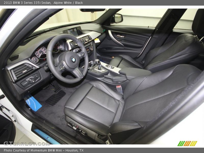 Black Interior - 2013 3 Series 335i Sedan 