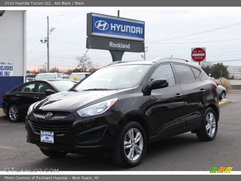 Ash Black / Black 2010 Hyundai Tucson GLS