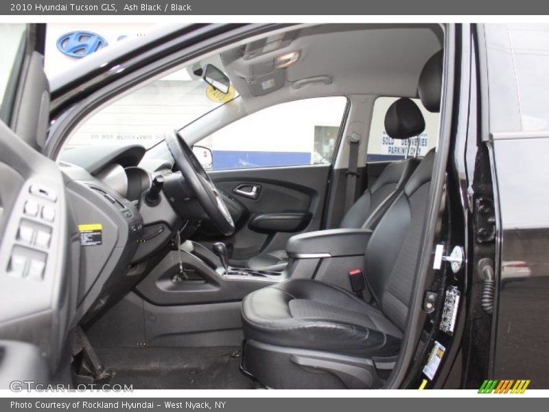 Ash Black / Black 2010 Hyundai Tucson GLS