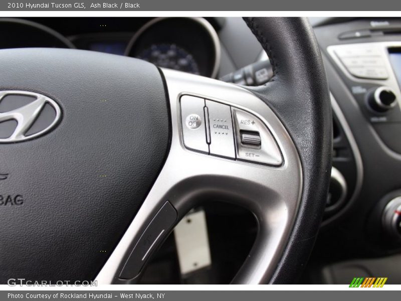 Ash Black / Black 2010 Hyundai Tucson GLS