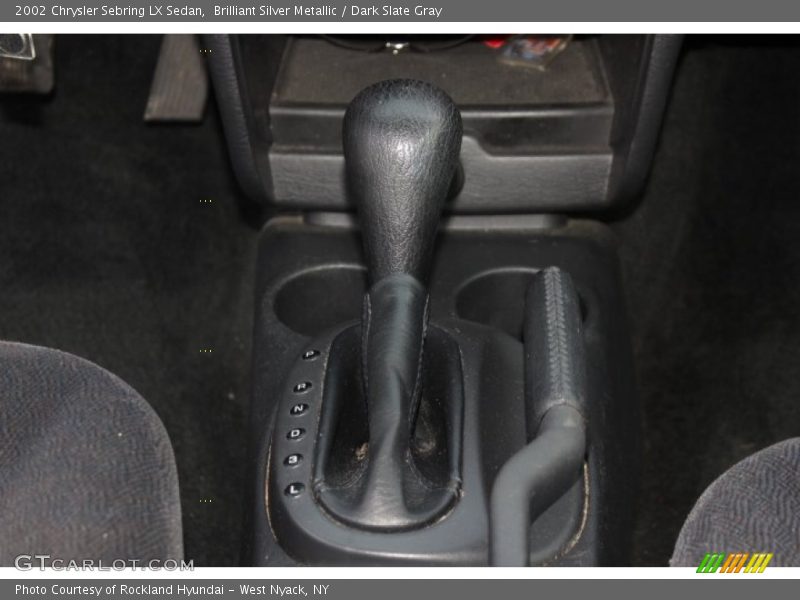 Brilliant Silver Metallic / Dark Slate Gray 2002 Chrysler Sebring LX Sedan