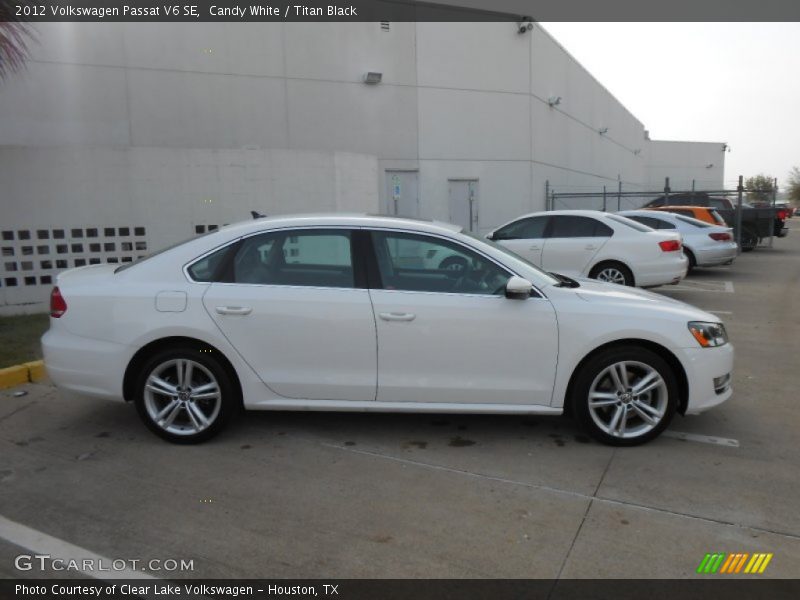  2012 Passat V6 SE Candy White