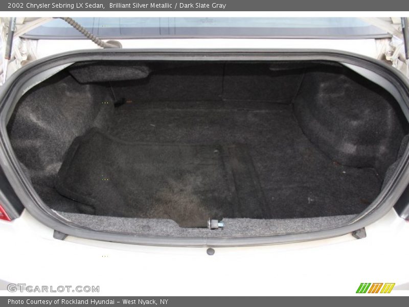 Brilliant Silver Metallic / Dark Slate Gray 2002 Chrysler Sebring LX Sedan