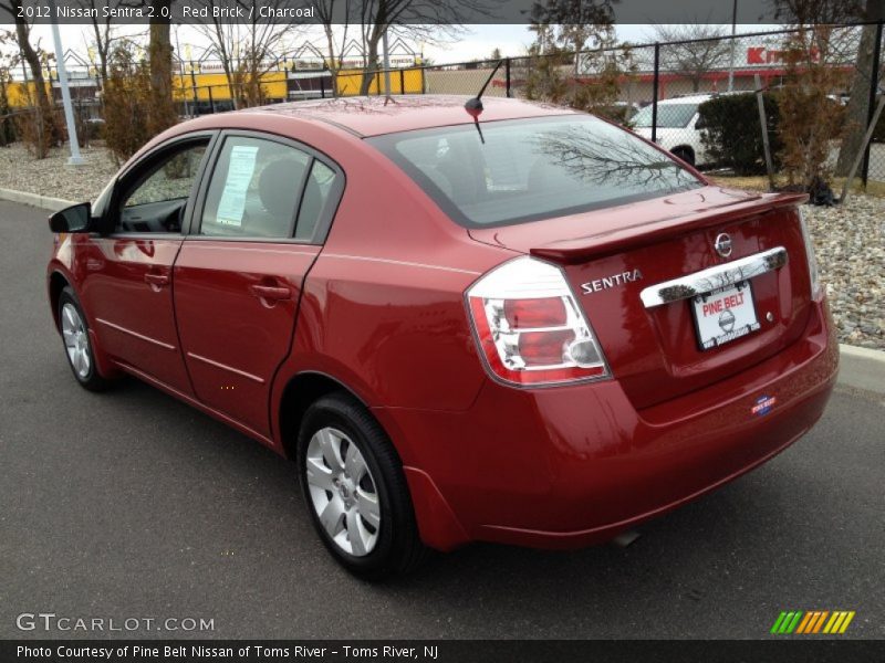 Red Brick / Charcoal 2012 Nissan Sentra 2.0