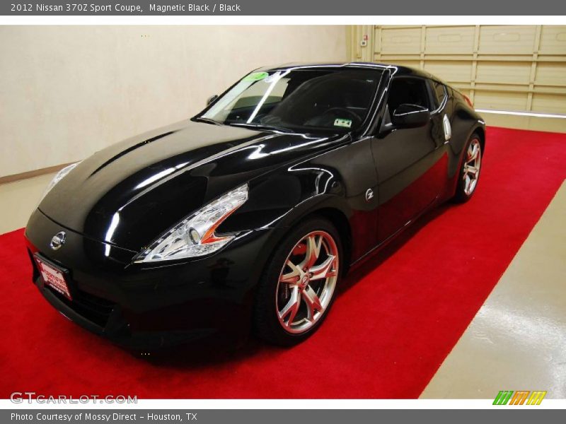 Magnetic Black / Black 2012 Nissan 370Z Sport Coupe