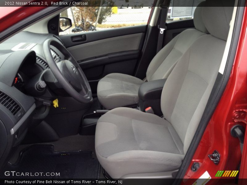 Red Brick / Charcoal 2012 Nissan Sentra 2.0