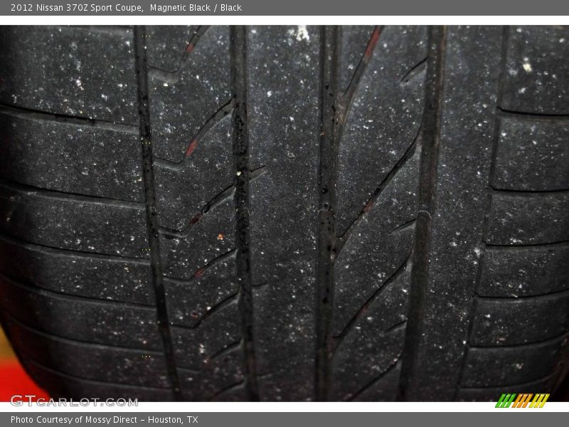 Magnetic Black / Black 2012 Nissan 370Z Sport Coupe