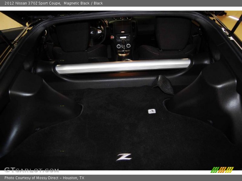 Magnetic Black / Black 2012 Nissan 370Z Sport Coupe
