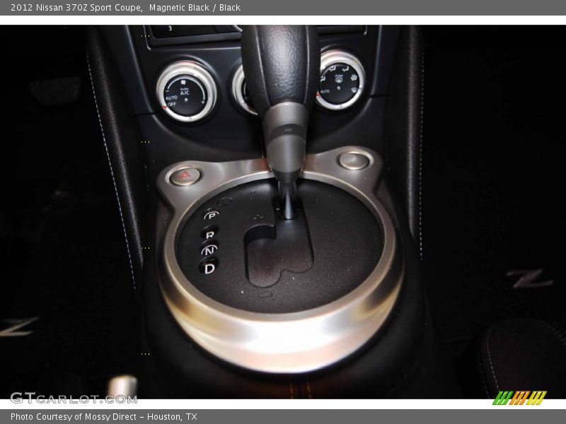 Magnetic Black / Black 2012 Nissan 370Z Sport Coupe