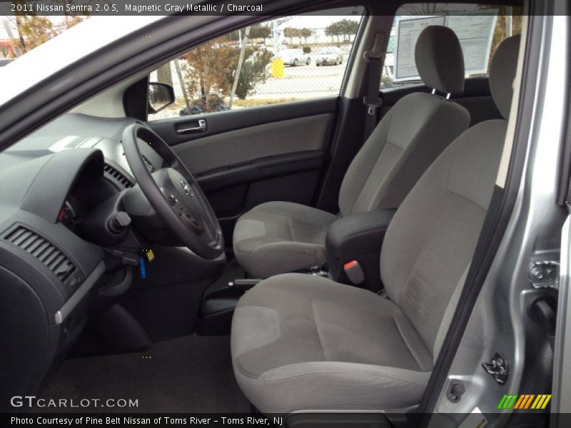 Magnetic Gray Metallic / Charcoal 2011 Nissan Sentra 2.0 S