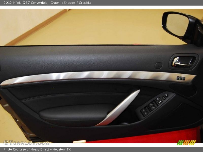 Graphite Shadow / Graphite 2012 Infiniti G 37 Convertible