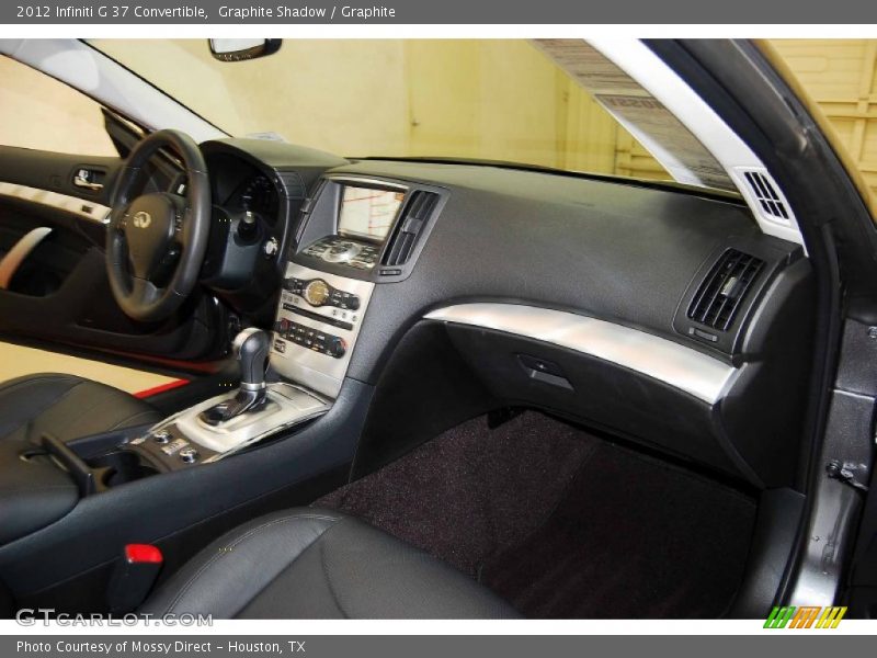 Graphite Shadow / Graphite 2012 Infiniti G 37 Convertible