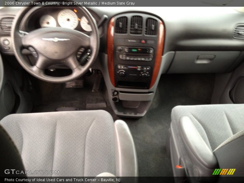 Bright Silver Metallic / Medium Slate Gray 2006 Chrysler Town & Country