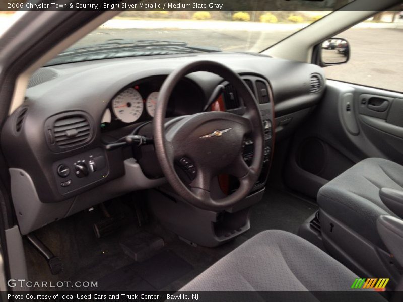 Bright Silver Metallic / Medium Slate Gray 2006 Chrysler Town & Country