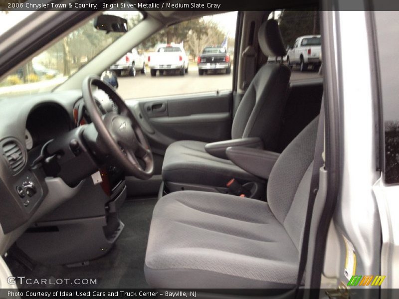 Bright Silver Metallic / Medium Slate Gray 2006 Chrysler Town & Country