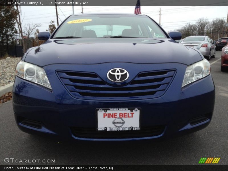 Blue Ribbon Metallic / Ash 2007 Toyota Camry LE