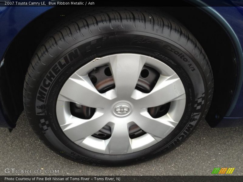 Blue Ribbon Metallic / Ash 2007 Toyota Camry LE