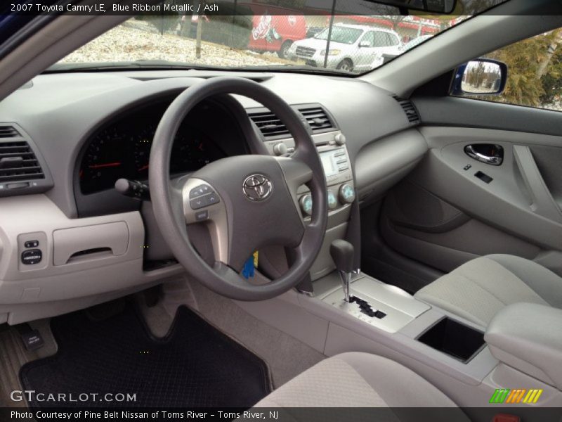 Blue Ribbon Metallic / Ash 2007 Toyota Camry LE