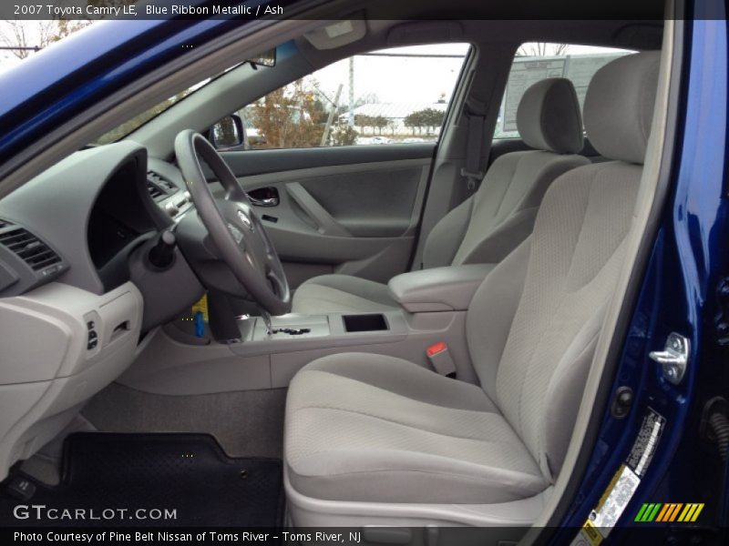 Blue Ribbon Metallic / Ash 2007 Toyota Camry LE