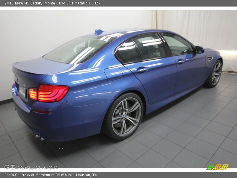 Monte Carlo Blue Metallic / Black 2013 BMW M5 Sedan