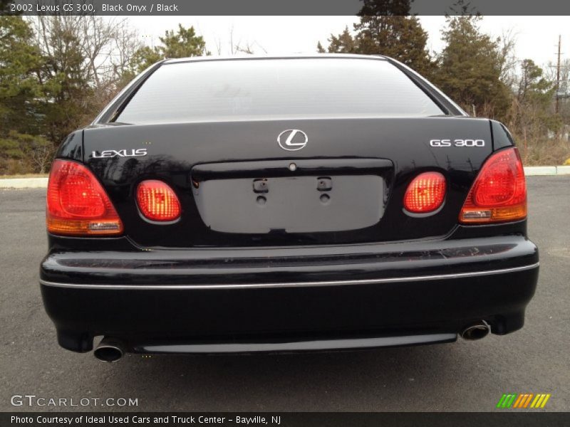 Black Onyx / Black 2002 Lexus GS 300