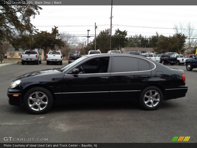 Black Onyx / Black 2002 Lexus GS 300