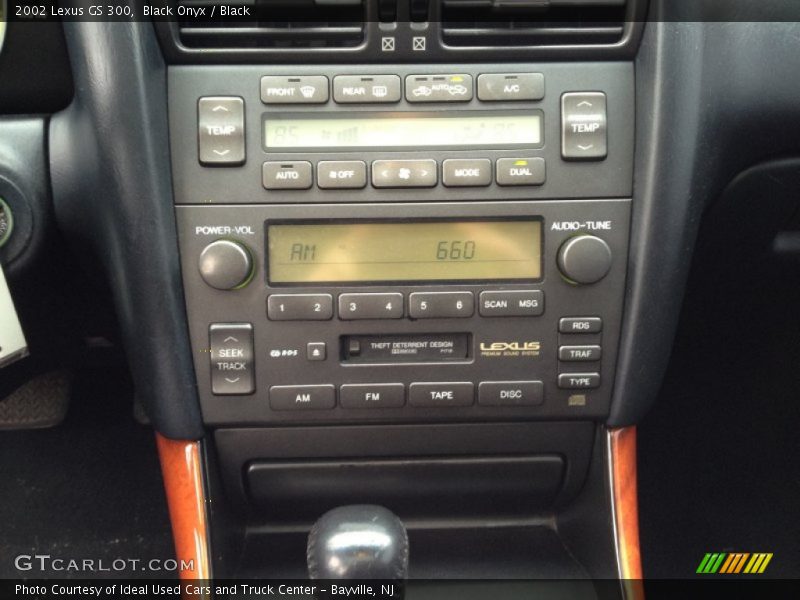 Black Onyx / Black 2002 Lexus GS 300