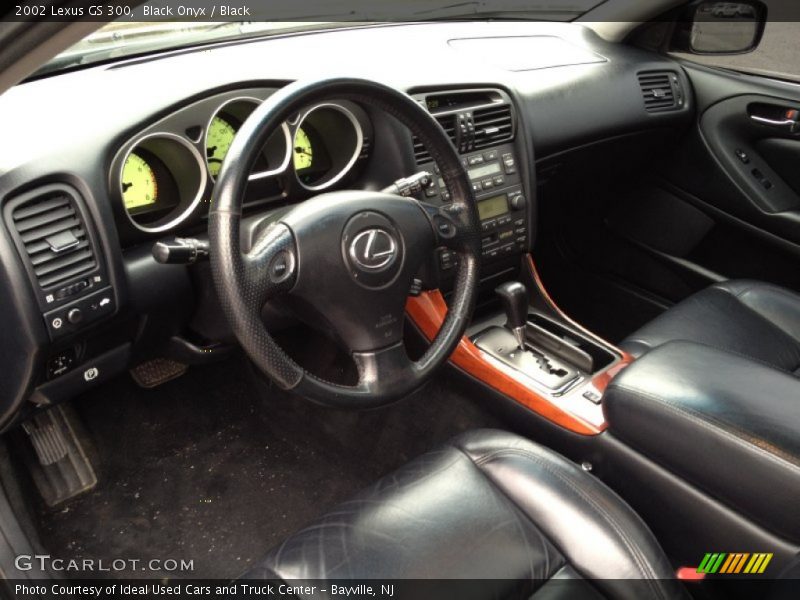 Black Onyx / Black 2002 Lexus GS 300