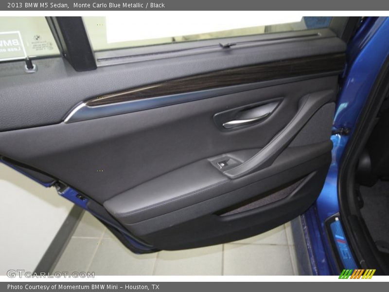 Monte Carlo Blue Metallic / Black 2013 BMW M5 Sedan