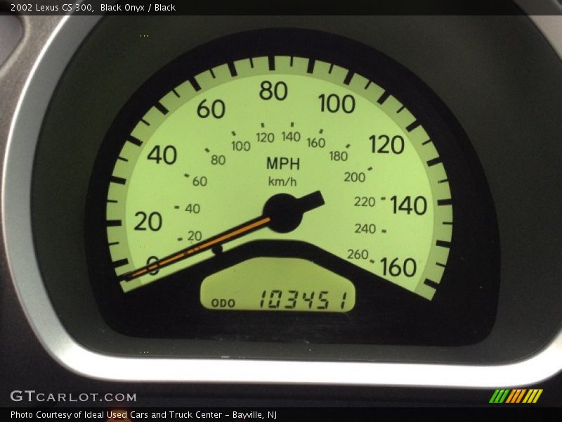 Black Onyx / Black 2002 Lexus GS 300