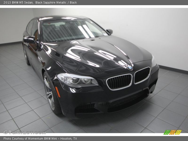 Black Sapphire Metallic / Black 2013 BMW M5 Sedan