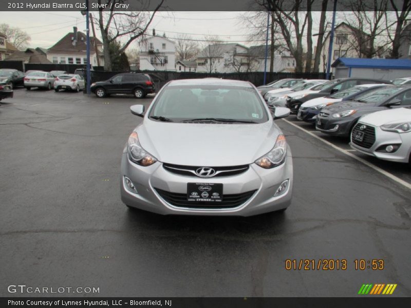 Silver / Gray 2012 Hyundai Elantra GLS
