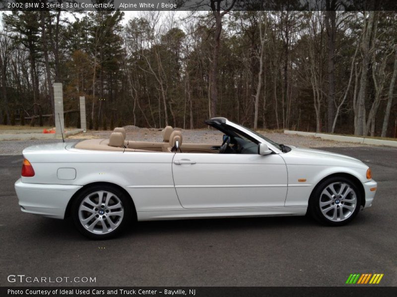  2002 3 Series 330i Convertible Alpine White