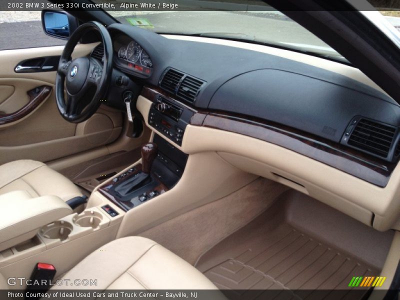  2002 3 Series 330i Convertible Beige Interior