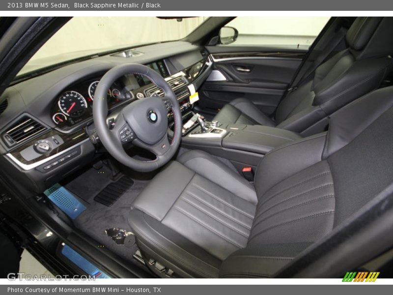 Black Sapphire Metallic / Black 2013 BMW M5 Sedan