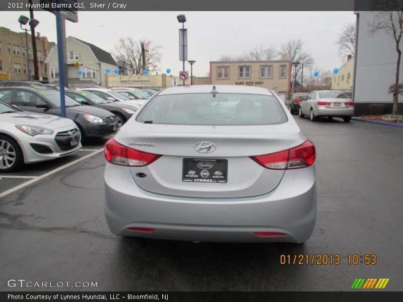 Silver / Gray 2012 Hyundai Elantra GLS