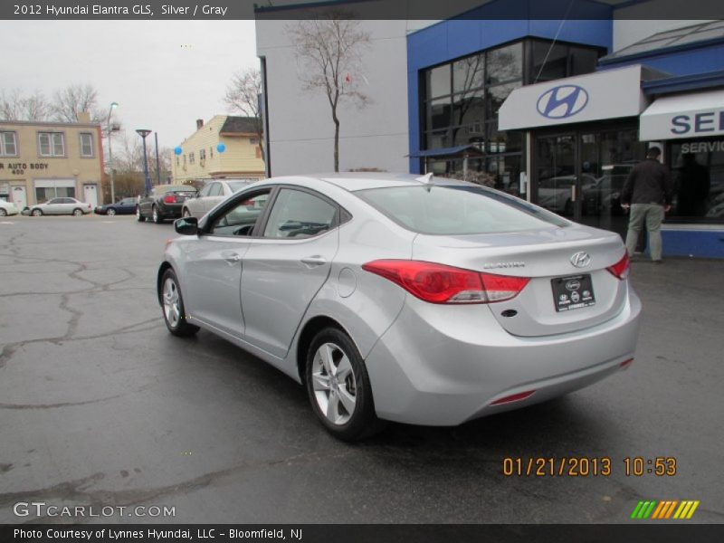 Silver / Gray 2012 Hyundai Elantra GLS