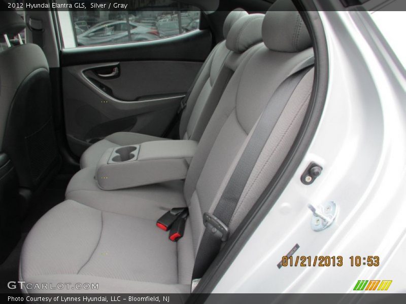 Silver / Gray 2012 Hyundai Elantra GLS