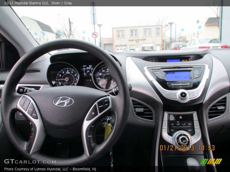 Silver / Gray 2012 Hyundai Elantra GLS