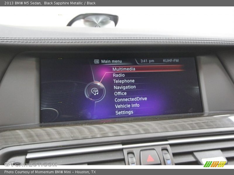 Black Sapphire Metallic / Black 2013 BMW M5 Sedan