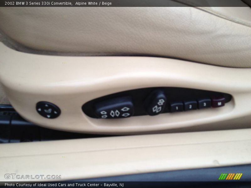 Alpine White / Beige 2002 BMW 3 Series 330i Convertible