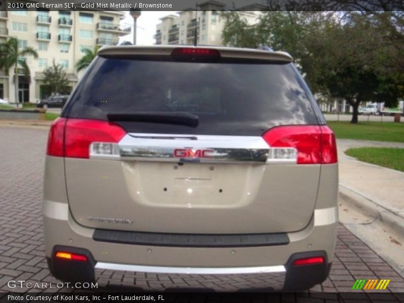 Gold Mist Metallic / Brownstone 2010 GMC Terrain SLT