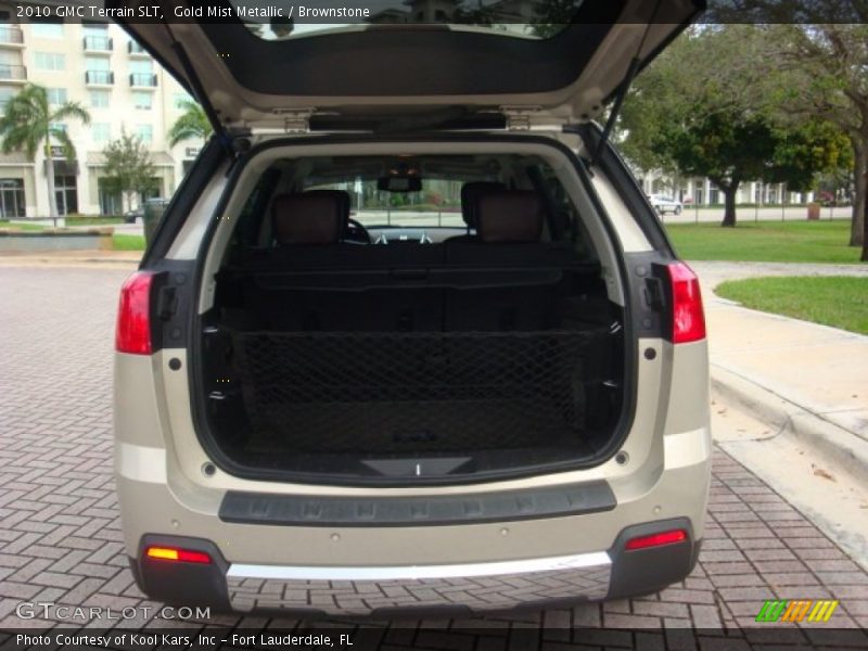 Gold Mist Metallic / Brownstone 2010 GMC Terrain SLT