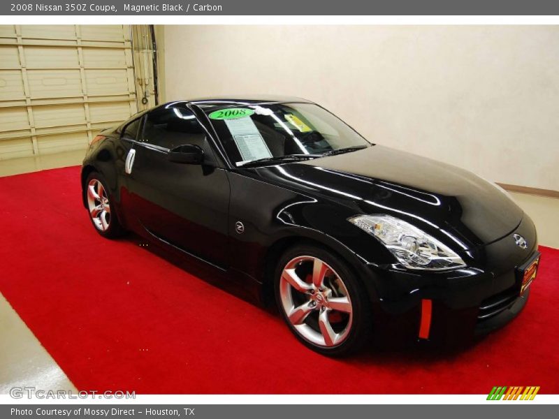 Magnetic Black / Carbon 2008 Nissan 350Z Coupe