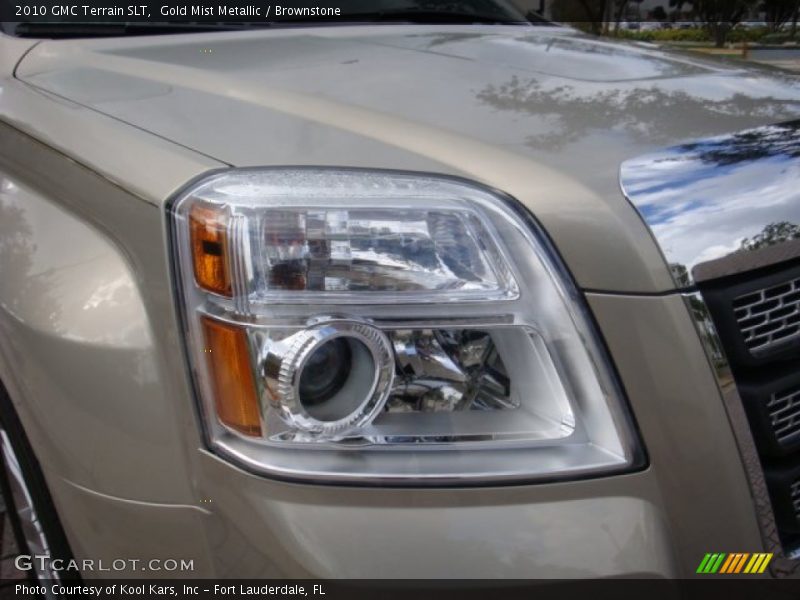 Gold Mist Metallic / Brownstone 2010 GMC Terrain SLT