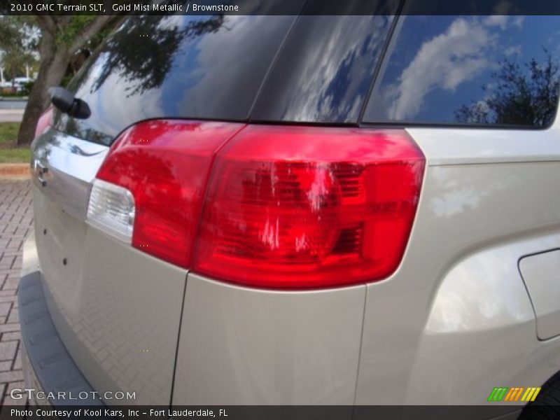 Gold Mist Metallic / Brownstone 2010 GMC Terrain SLT