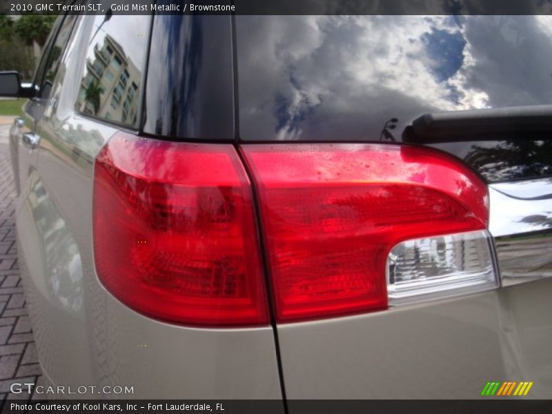 Gold Mist Metallic / Brownstone 2010 GMC Terrain SLT